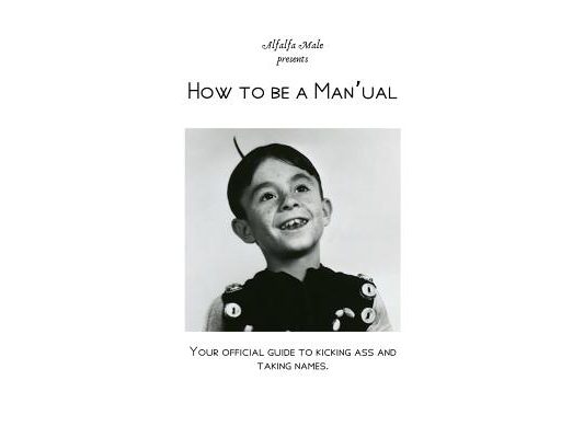 How to Be a Man'ual: Your Official Guide to Kicking Ass and Taking Names.