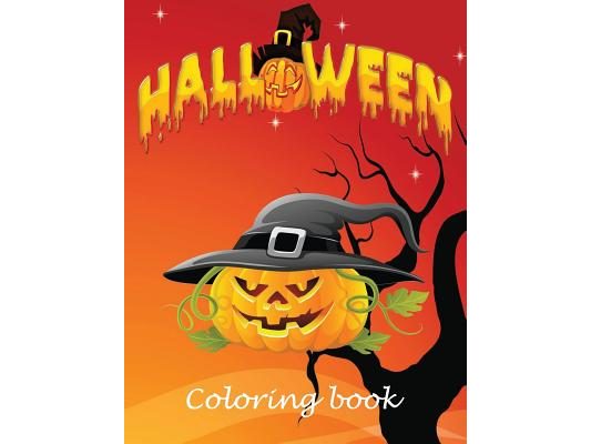 Halloween Coloring Book: A Lovely 60 Page Coloring Book for Kids Aged 3+. Book Full of Ghost and Ghouls.