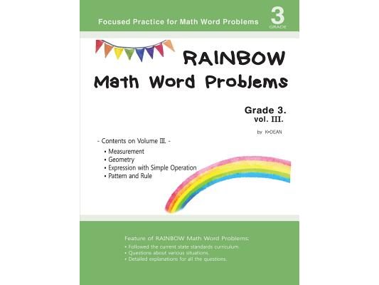 Rainbow Math Word Problems Grade 3. vol. III.