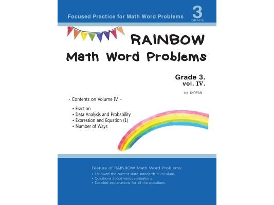 Rainbow Math Word Problems Grade 3. vol IV.