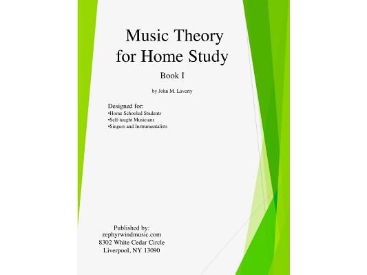 Music Theory for Home Study: Book I
