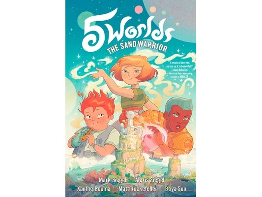 5 Worlds Book 1: The Sand Warrior: (A Graphic Novel)