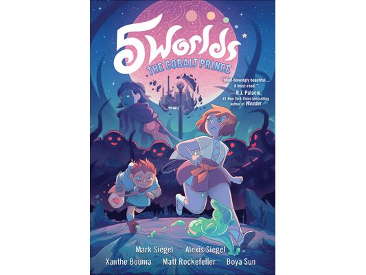 5 Worlds Book 2: The Cobalt Prince: (A Graphic Novel)