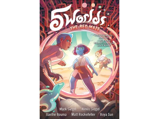 5 Worlds Book 3: The Red Maze: (A Graphic Novel)