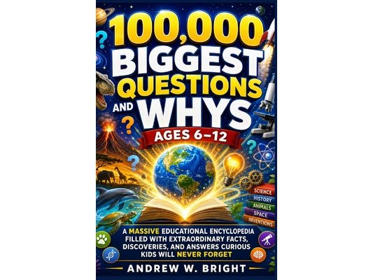 100,000 Biggest Questions and Whys Ages 6-12: A Massive Educational Encyclopedia Filled with Extraordinary Facts, Discoveries, and Answers Curious Kid