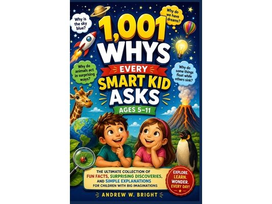 1,001 Whys Every Smart Kid Asks Ages 5-11: The Ultimate Collection of Fun Facts, Surprising Discoveries, and Simple Explanations for Children with Big