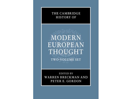 The Cambridge History of Modern European Thought 2 Volume Hardback Set