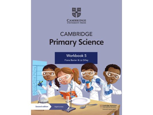 Cambridge Primary Science Workbook 5 with Digital Access (1 Year)