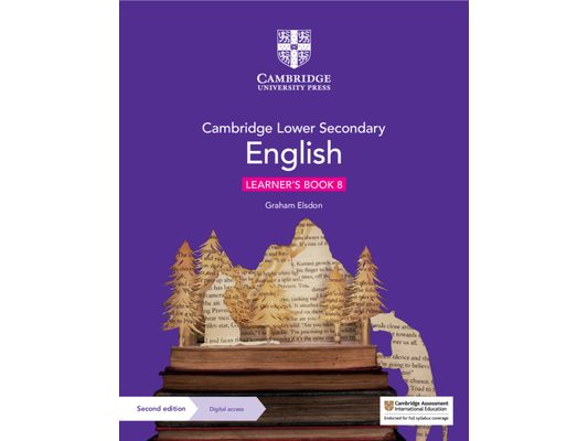 Cambridge Lower Secondary English Learner's Book 8 with Digital Access (1 Year)