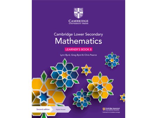 Cambridge Lower Secondary Mathematics Learner's Book 8 with Digital Access (1 Year)