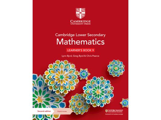 Cambridge Lower Secondary Mathematics Learner's Book 9 with Digital Access (1 Year)