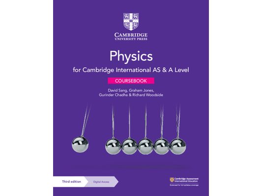 Cambridge International as & a Level Physics Coursebook with Digital Access (2 Years) 3ed