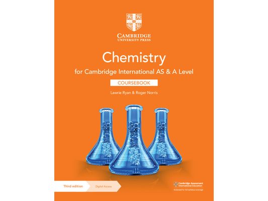 Cambridge International as & a Level Chemistry Coursebook with Digital Access (2 Years)
