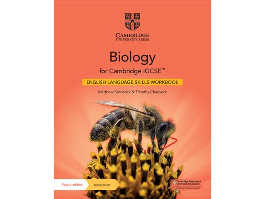 Biology for Cambridge Igcse(tm) English Language Skills Workbook with Digital Access (2 Years) [With Access Code]