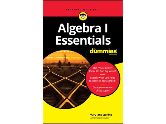 Algebra I Essentials for Dummies