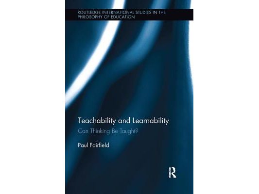 Teachability and Learnability: Can Thinking Be Taught?