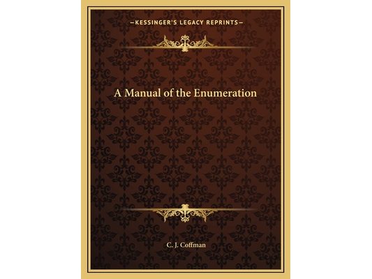 A Manual of the Enumeration