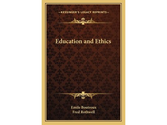 Education and Ethics