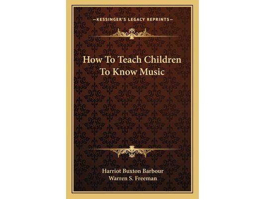 How To Teach Children To Know Music