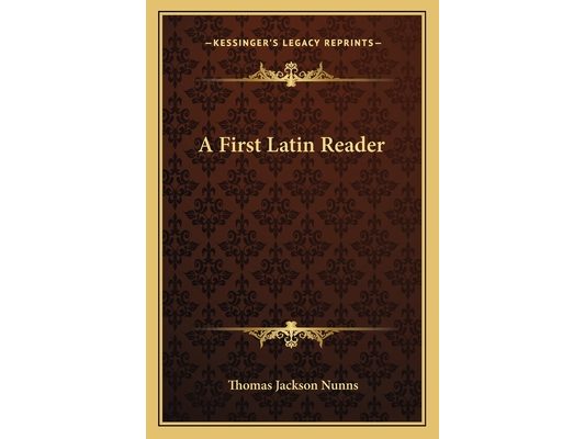A First Latin Reader