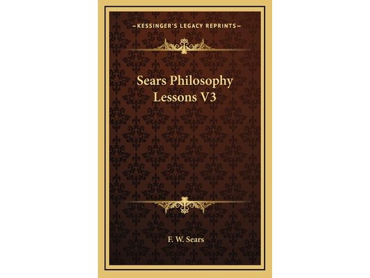 Sears Philosophy Lessons V3