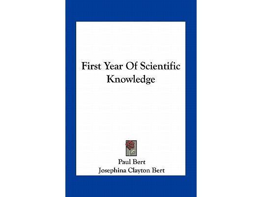 First Year Of Scientific Knowledge