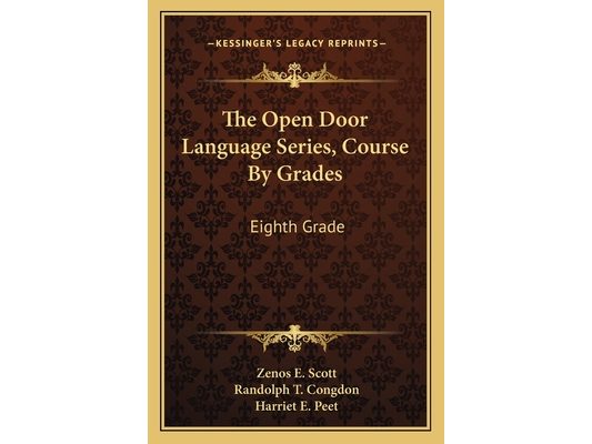 The Open Door Language Series, Course By Grades: Eighth Grade