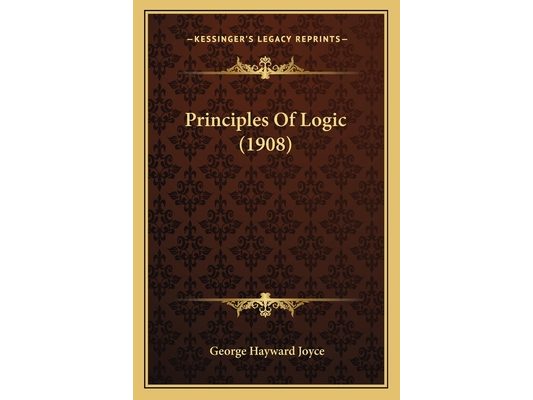 Principles Of Logic (1908)