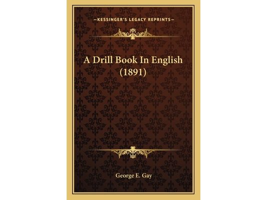 A Drill Book In English (1891)