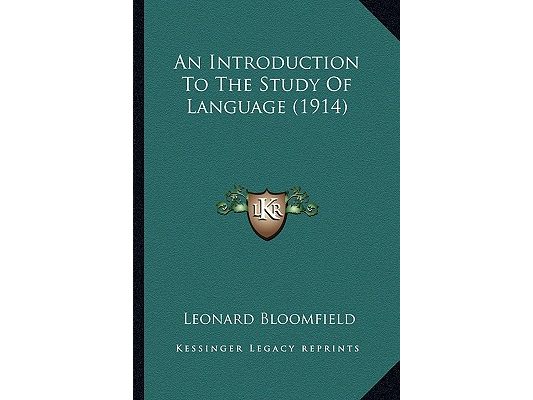 An Introduction To The Study Of Language (1914)