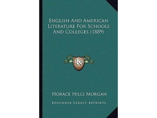 English And American Literature For Schools And Colleges (1889)