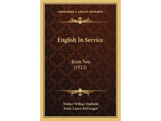 English In Service: Book Two (1922)