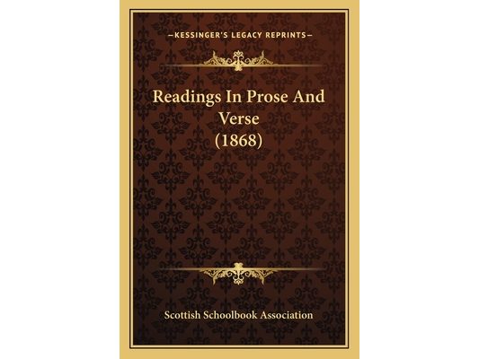 Readings In Prose And Verse (1868)