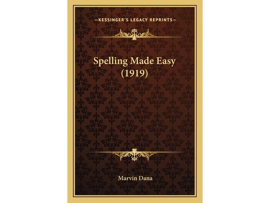 Spelling Made Easy (1919)