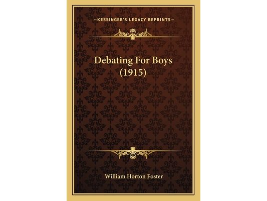 Debating For Boys (1915)