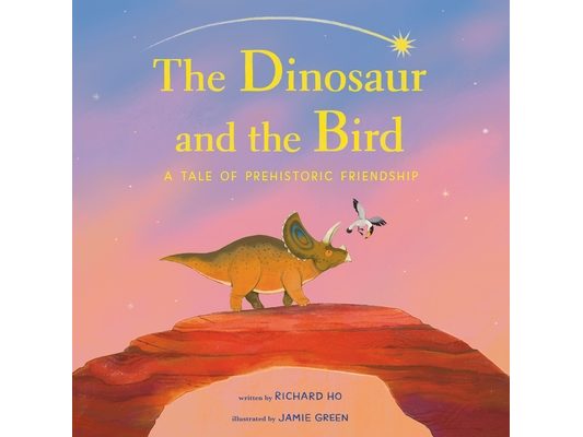 The Dinosaur and the Bird: A Tale of Prehistoric Friendship