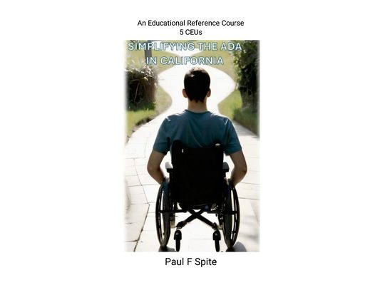 Simplifying the ADA in California