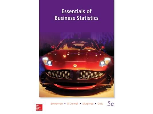 Essentials of Business Statistics with Connect and Megastat