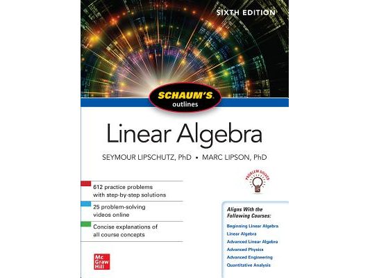 Schaum's Outline of Linear Algebra