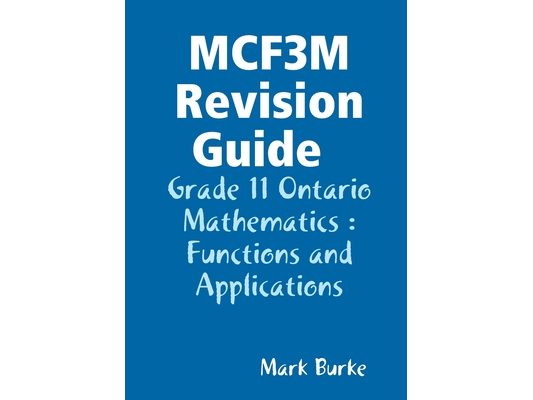 MCF3M Revision Guide