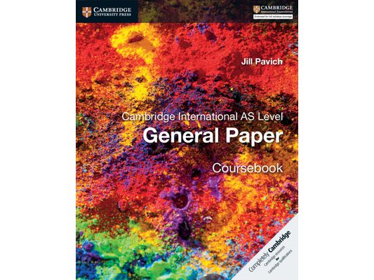 Cambridge International AS Level English General Paper Coursebook