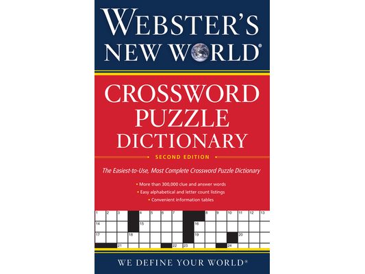 Webster's New World(r) Crossword Puzzle Dictionary, 2nd Ed.