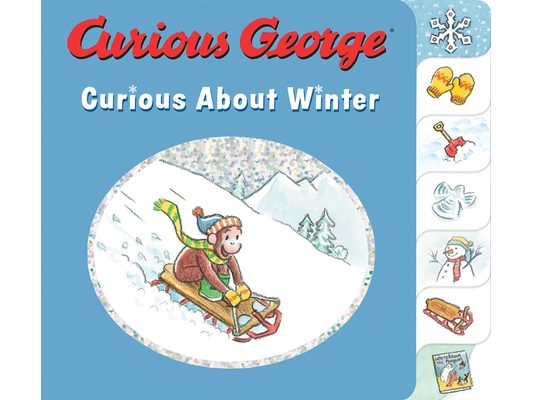 Curious George Curious about Winter: A Winter and Holiday Book for Kids