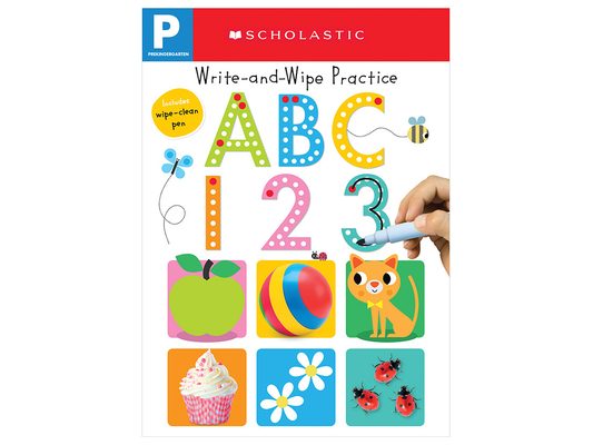 ABC 123 Write and Wipe Flip Book: Scholastic Early Learners (Write and Wipe)