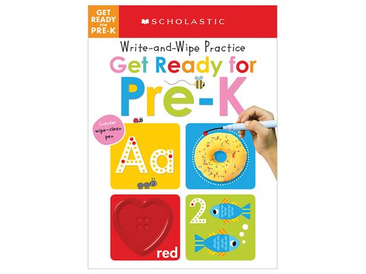 Get Ready for Pre-K Write and Wipe Practice: Scholastic Early Learners (Write and Wipe)