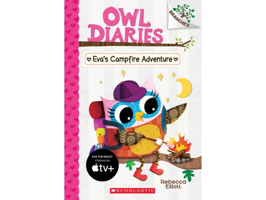 Eva's Campfire Adventure: A Branches Book (Owl Diaries #12): Volume 12