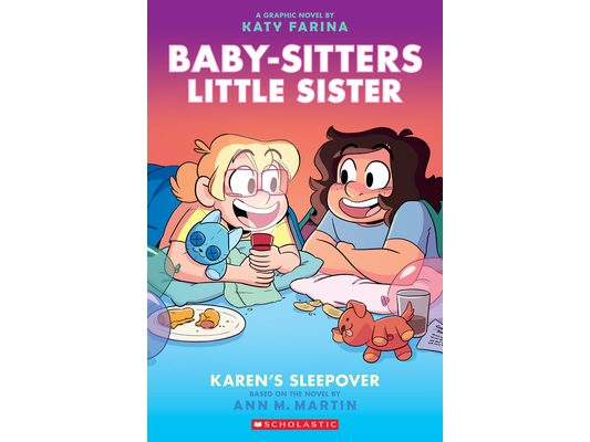 Karen's Sleepover: A Graphic Novel (Baby-Sitters Little Sister #8)