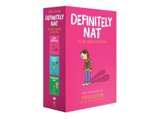 Definitely Nat: A Graphic Novel Box Set (Nat Enough #1-3)