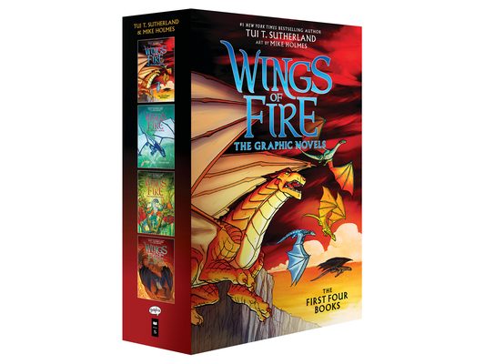 Wings of Fire #1-#4: A Graphic Novel Box Set (Wings of Fire Graphic Novels #1-#4)