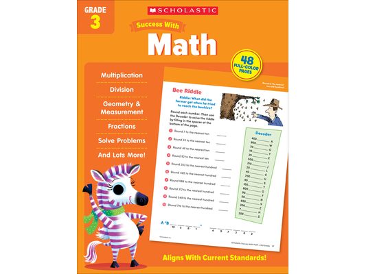 Scholastic Success with Math Grade 3 Workbook